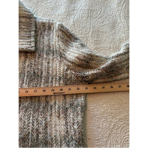 Genoa Sweaters 100 Lama Cardigan Jacket Womens Size XL Cabincore Vintage Boho - Picture 4 of 9